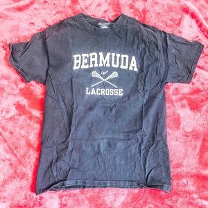 Champion Bermuda lacrosse tee navy